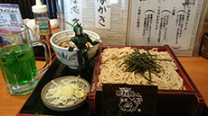 そば処久伊豆『つけ肉蕎麦』